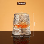 360 Degree Rotating Whiskey Glass
