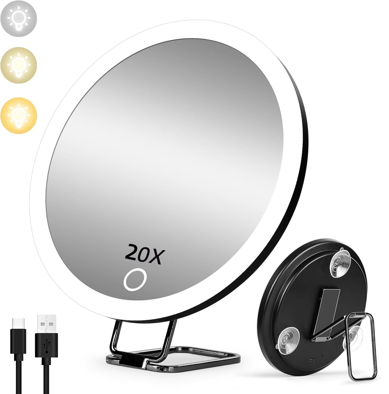 Rechargeable Makeup Mirror