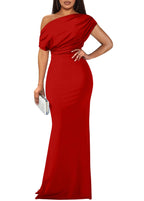 Women's Elegant Off Shoulder Bodycon Party Evening Dress (Buy 2 Free Shipping)
