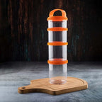 4-in-1 Dry Fruit & Snack Storage – Airtight, Stackable Jars