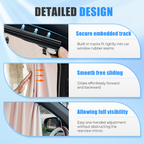 Effortless Sliding Sunshade to Block Heat and UV Rays