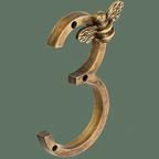 Bee House Number Sign