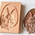 (🎁Last day limited sale - 49% off🎁)Wood patterned Cookie cutter - Embossing Mold For Cookies