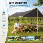 ☀️ 98% UV-Blocking Sunshade Net – Ultimate Outdoor Protection-6