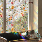 Floral Pattern Window Sticker