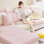 3D Jacquard Stretch Full Wrap Sofa Cover