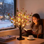 Red Fruit Tree LED Lights