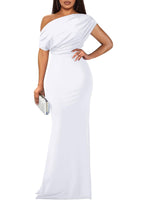 Women's Elegant Off Shoulder Bodycon Party Evening Dress (Buy 2 Free Shipping)