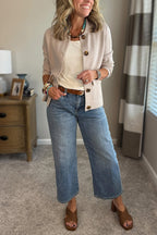 CLEARANCE SALE🔥 Casual Lapel Pocket Solid Color Jacket