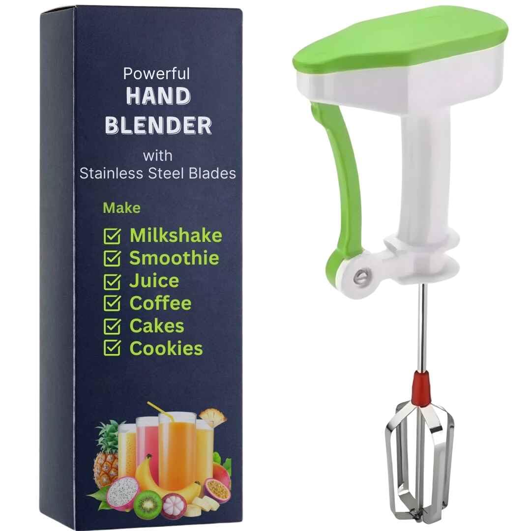 Manual Hand Blender – Portable Kitchen Mixer