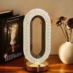 🎄50K+ SOLD! ✨Rechargeable Luxury Crystal LED Night Light Lamp