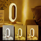 🎄50K+ SOLD! ✨Rechargeable Luxury Crystal LED Night Light Lamp