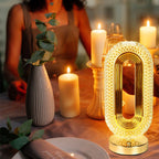 🎄50K+ SOLD! ✨Rechargeable Luxury Crystal LED Night Light Lamp