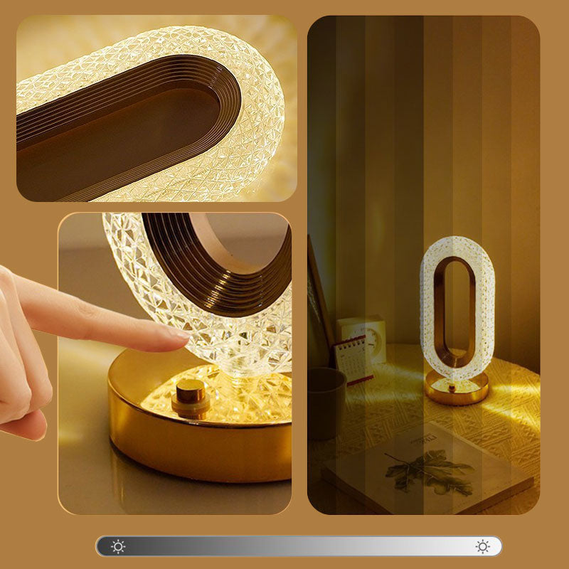 🎄50K+ SOLD! ✨Rechargeable Luxury Crystal LED Night Light Lamp