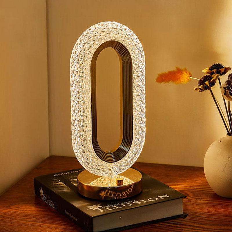 🎄50K+ SOLD! ✨Rechargeable Luxury Crystal LED Night Light Lamp