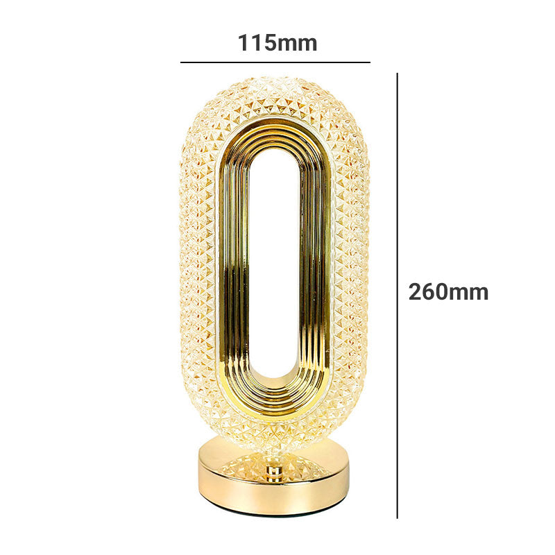 🎄50K+ SOLD! ✨Rechargeable Luxury Crystal LED Night Light Lamp